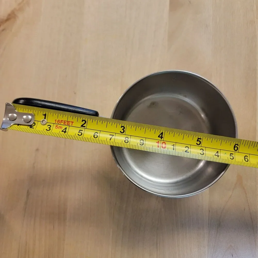 Vintage Revere Ware 1801 Copper Bottom Measuring 1 Cup w/ Marks 